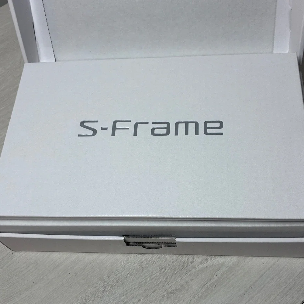Sony S-Frame Digital Photo Frame Black Screen Remote AC Power Adapter Boxed Set